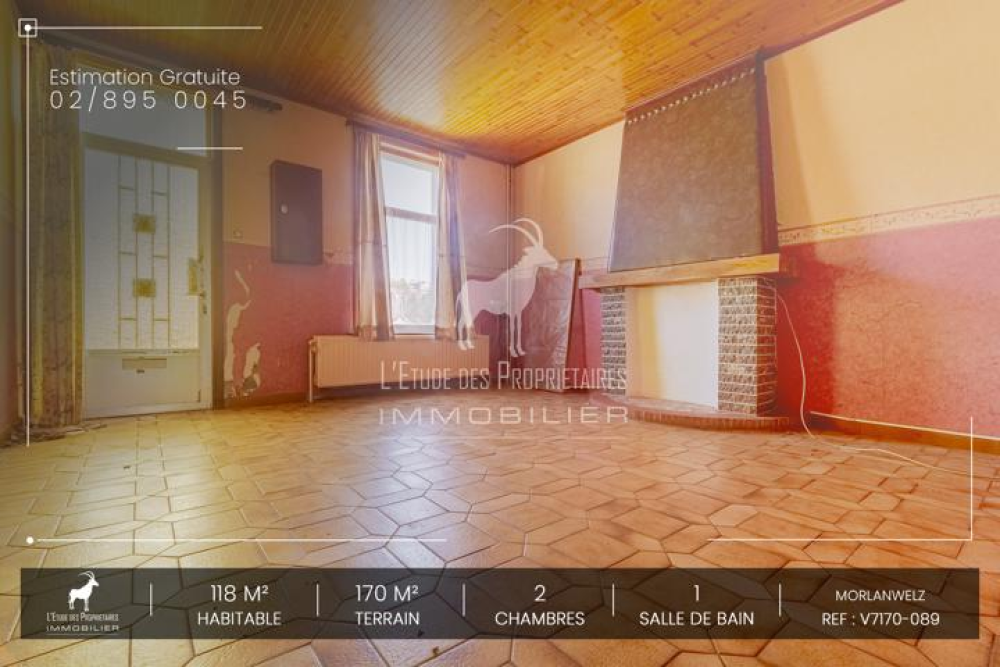 House for sale in Morlanwelz
