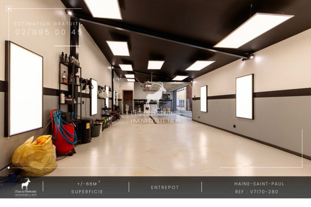 Warehouse for sale in Haine-Saint-Paul