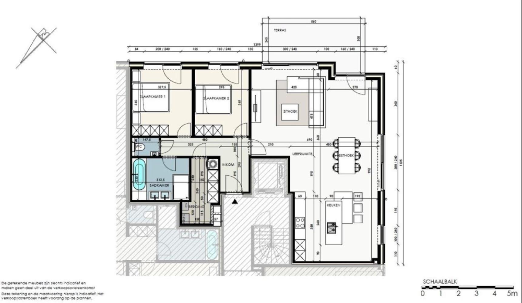 Ground floor apartment for sale in Evergem