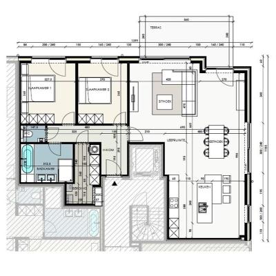 Ground floor apartment for sale in Evergem