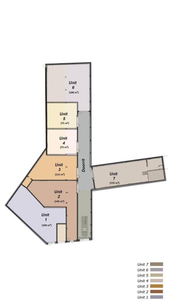 Warehouse for rent in Grembergen