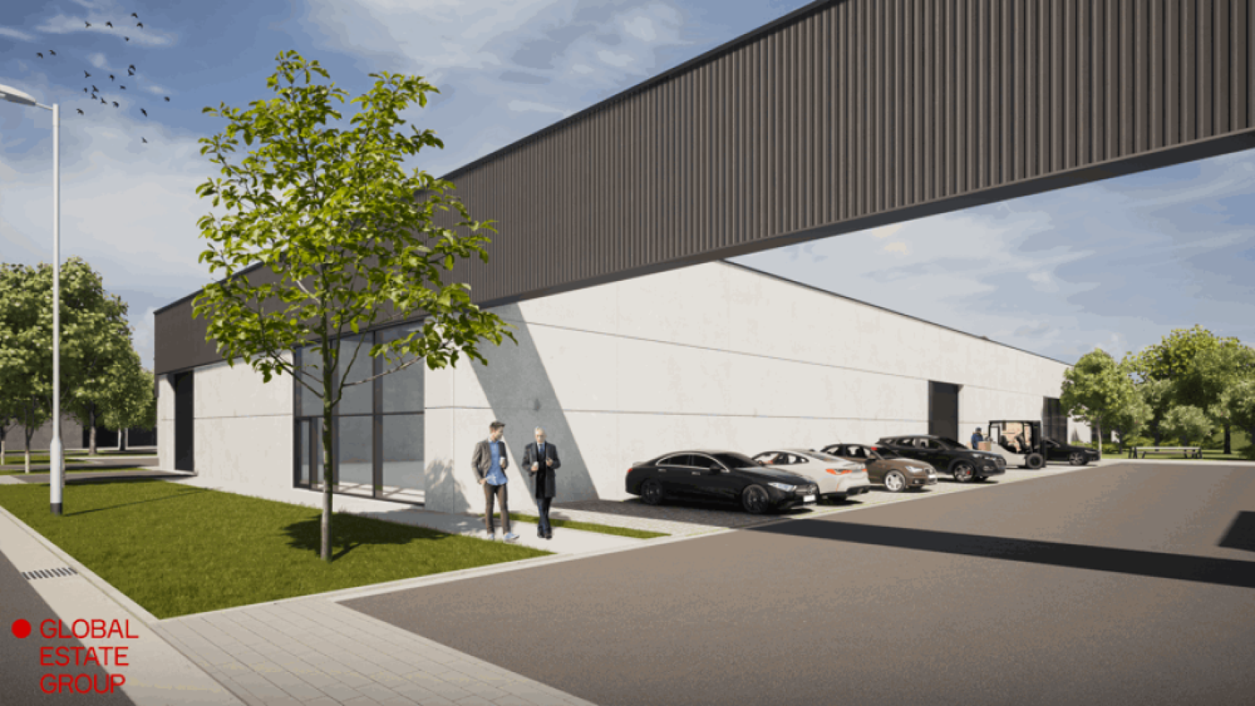 Industriële eigendom te huur in Oostkamp