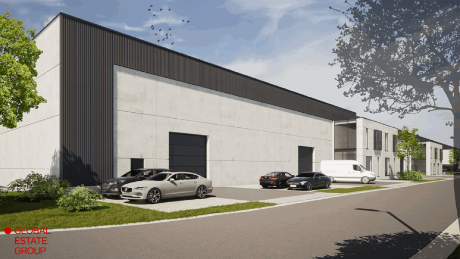 Industriële eigendom te huur in Oostkamp