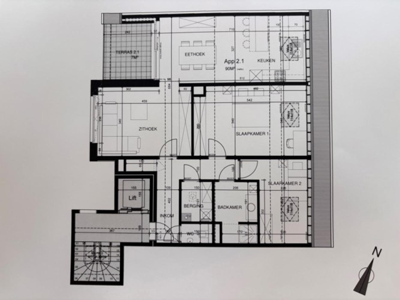 Appartement à vendre à Denderleeuw