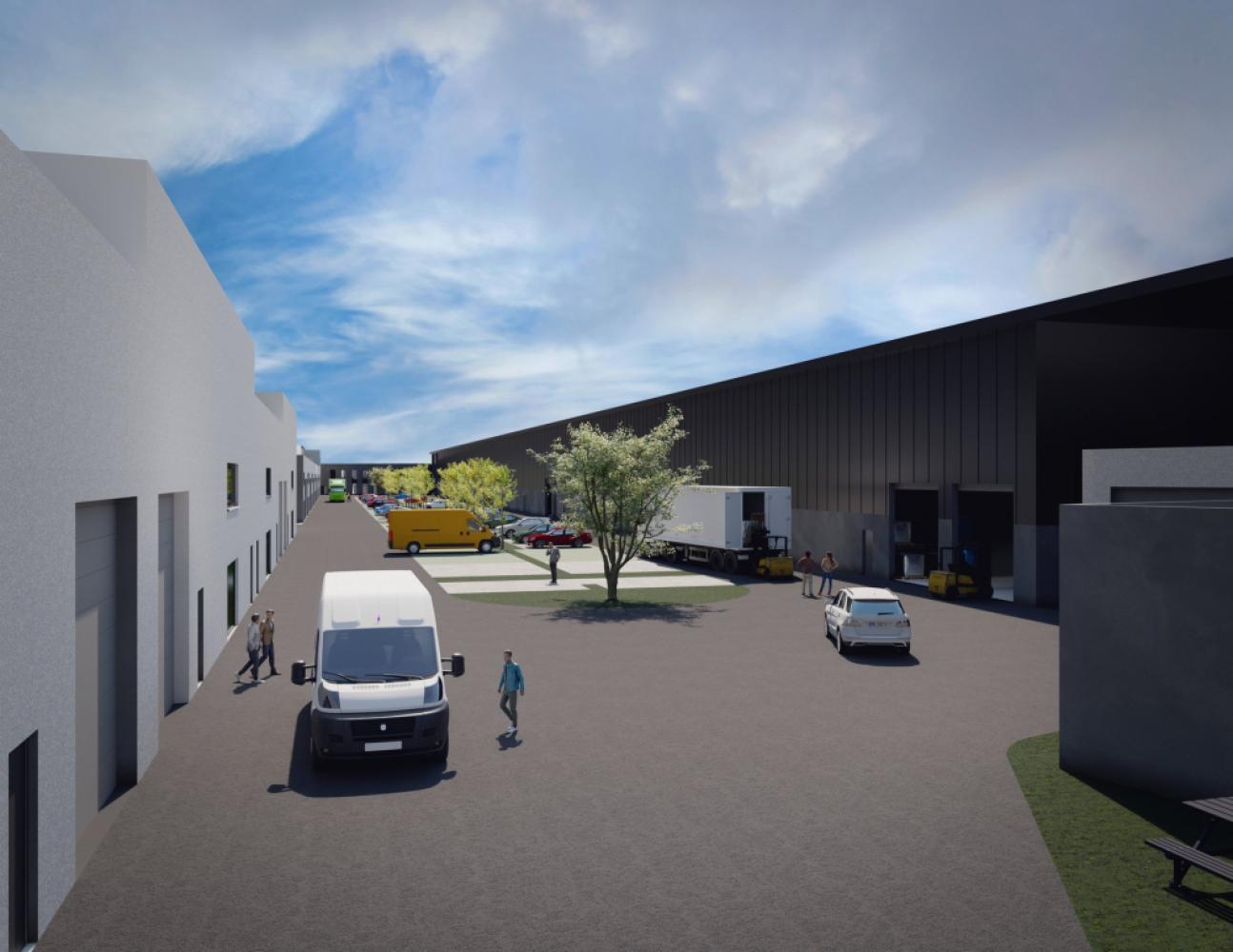 Bien industriel à vendre à Gand