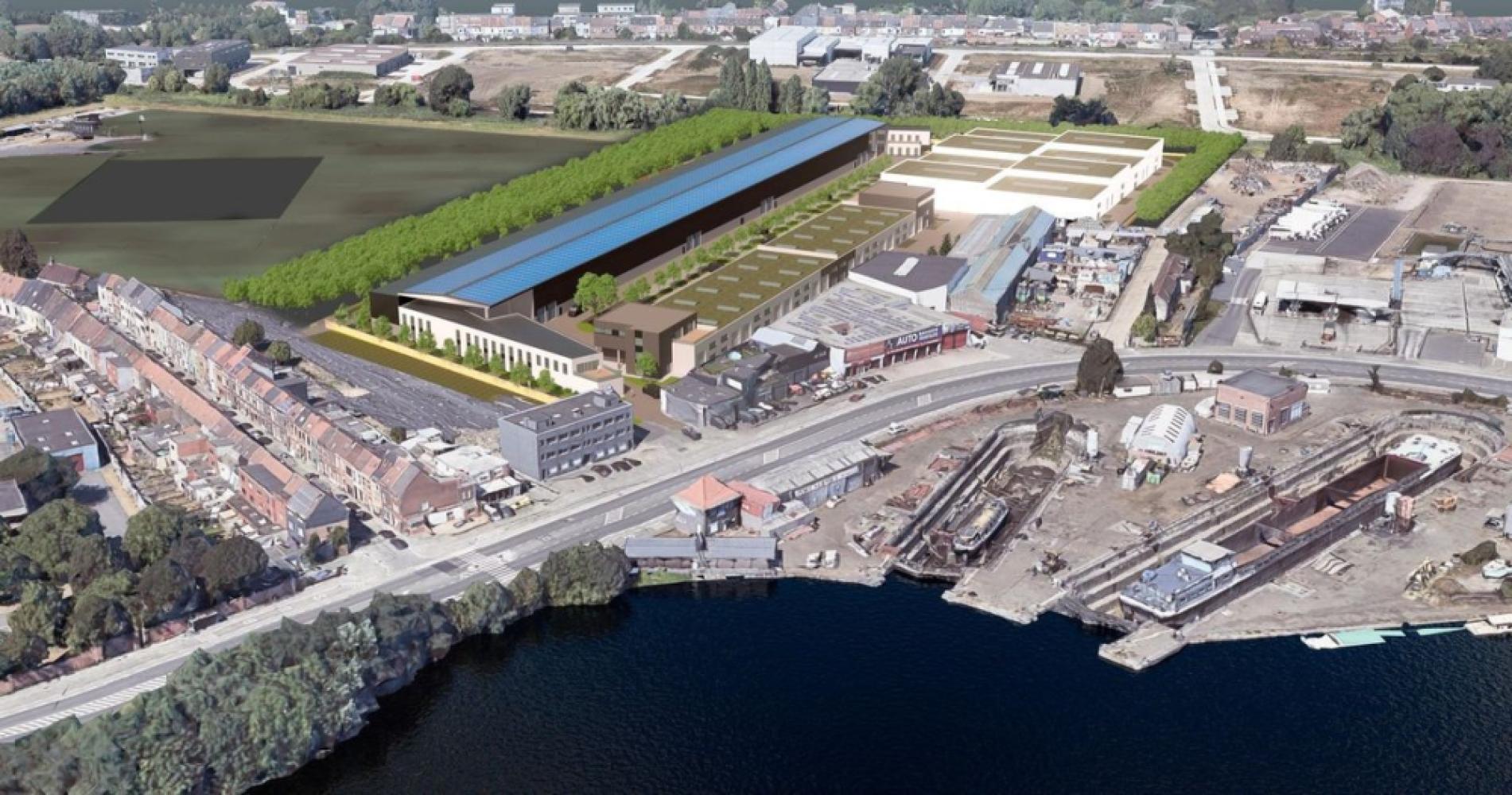 Bien industriel à vendre à Gand