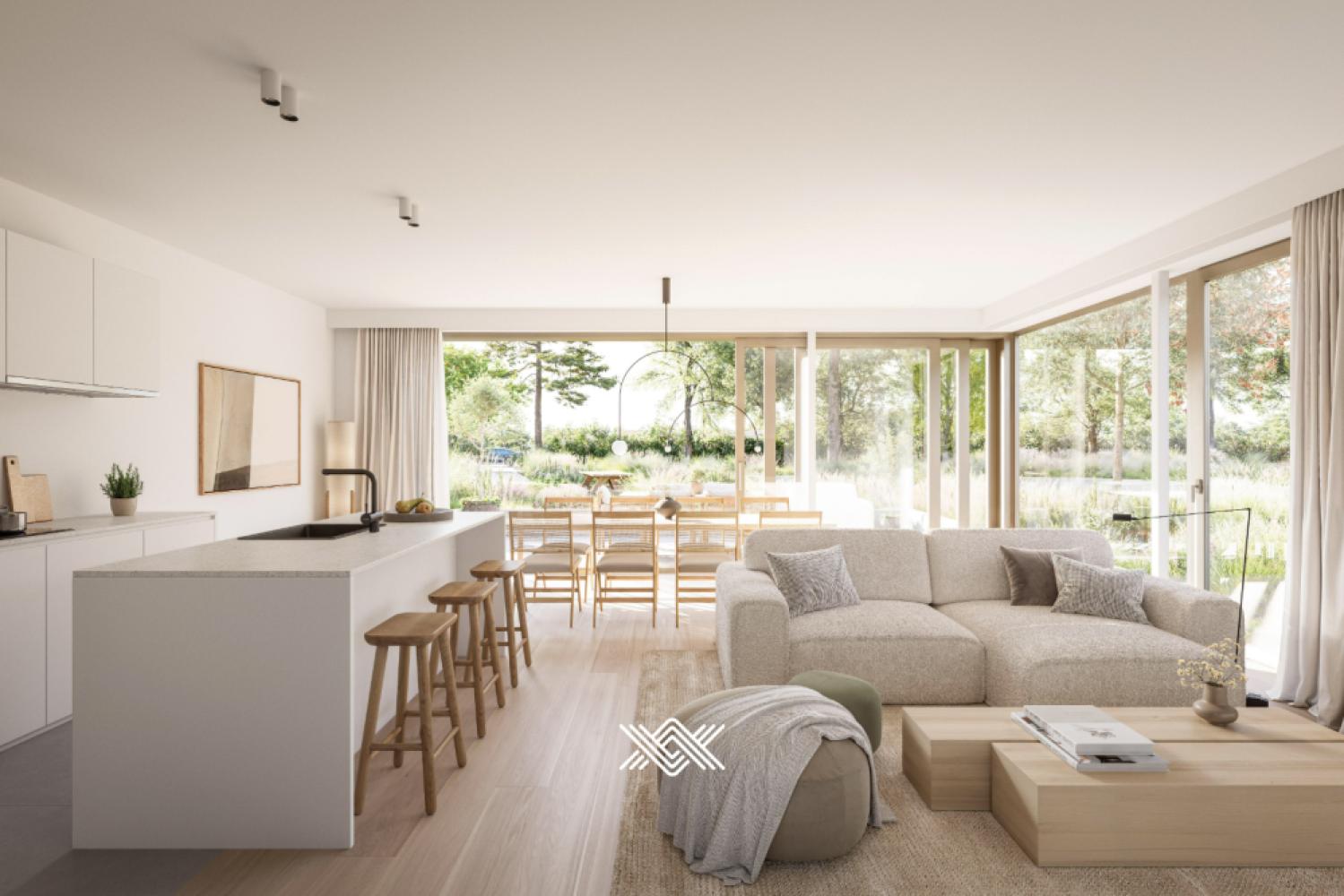 Tijdloos nieuwbouwproject in Olsene - Appartement te koop