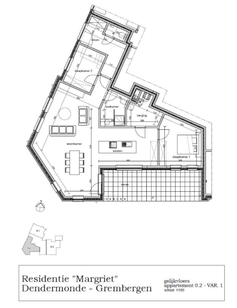 LAATSTE 2 APP TE KOOP! Kleinschalig nieuwbouwproject met 2-3 slaapkamers - Apartment for rent