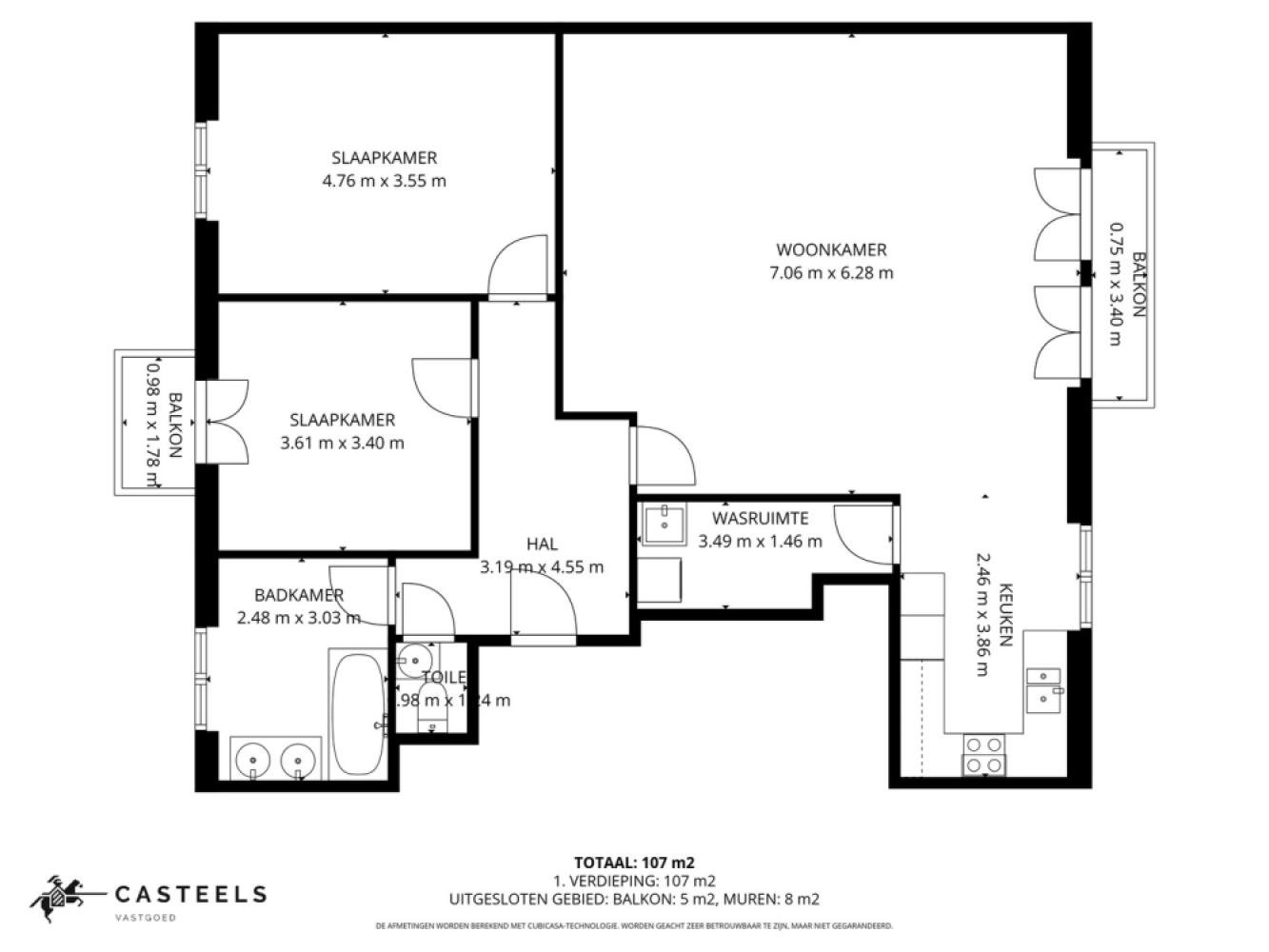 Apartment for sale in Mariakerke